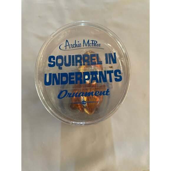 Archie McPhee Squirrel In Underpants Christmas Ornament - Picture 5 of 7